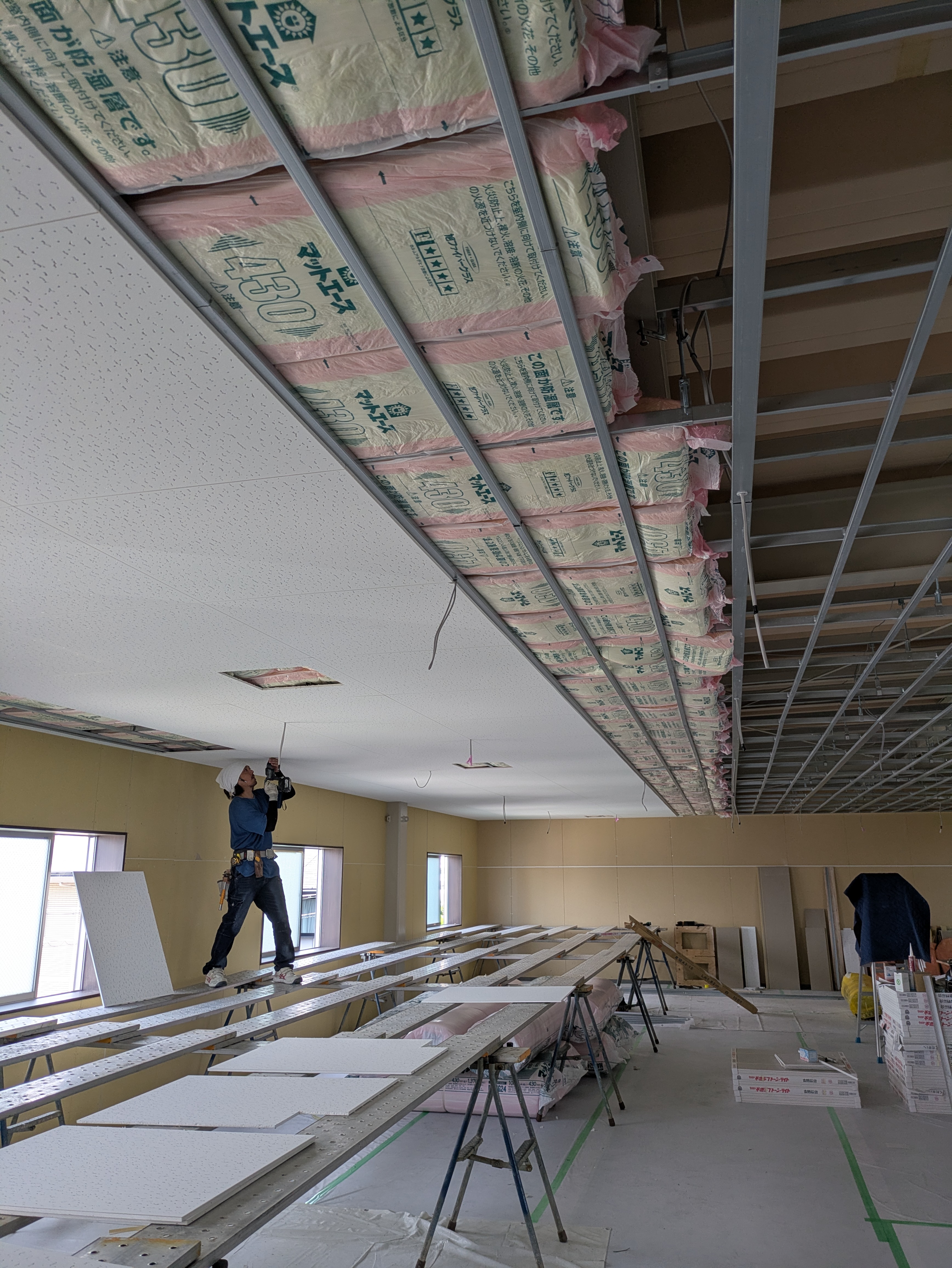 天井の施工に対応 | 静岡県静岡市の内装工事なら細野建装