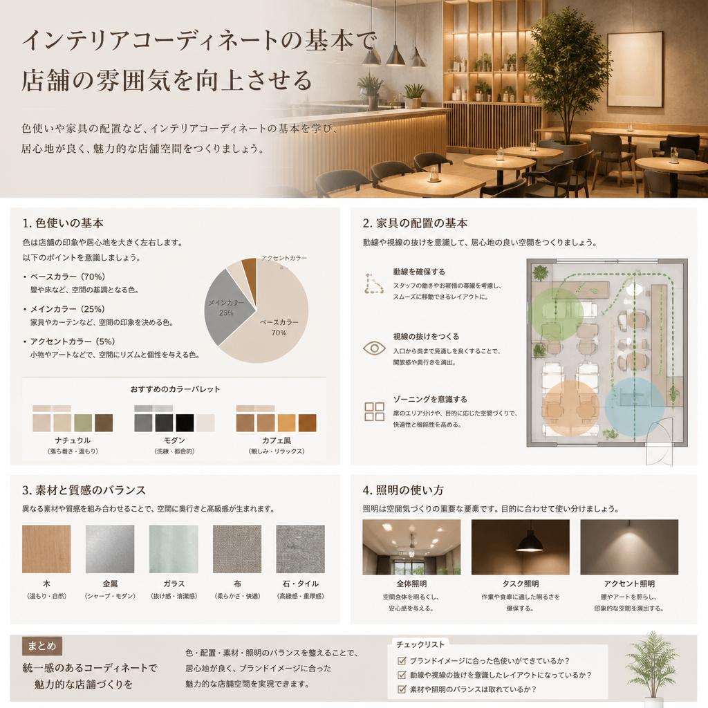 インテリアコーディネートの秘訣