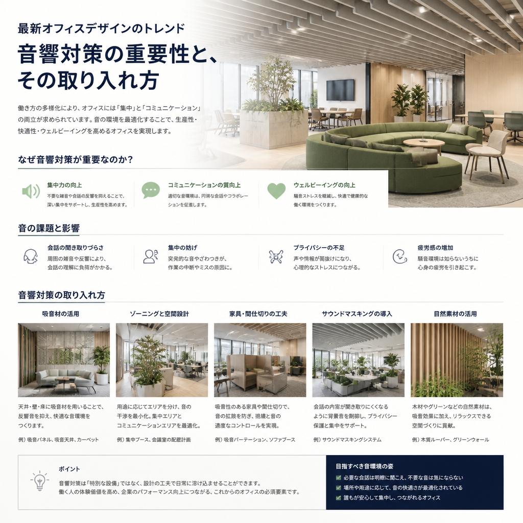 オフィスデザインのトレンド