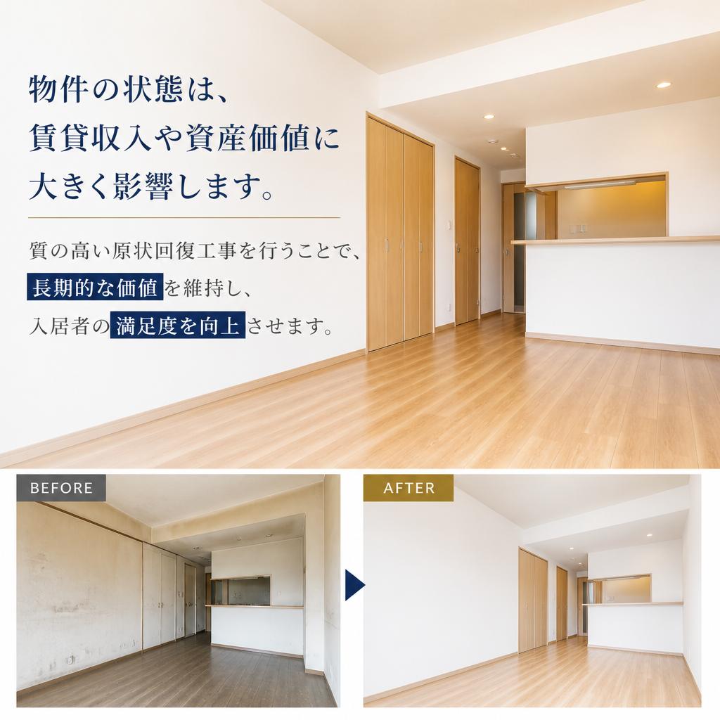 アパート・マンションの価値を保つ理由